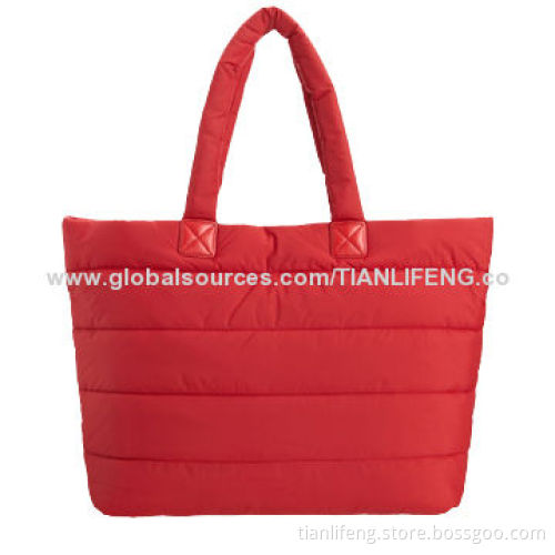 2014 latest fashion polyester handbag for ladies